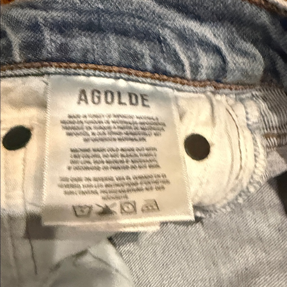 Agolde Frayed Hem Nico jeans - Picture 3 of 12